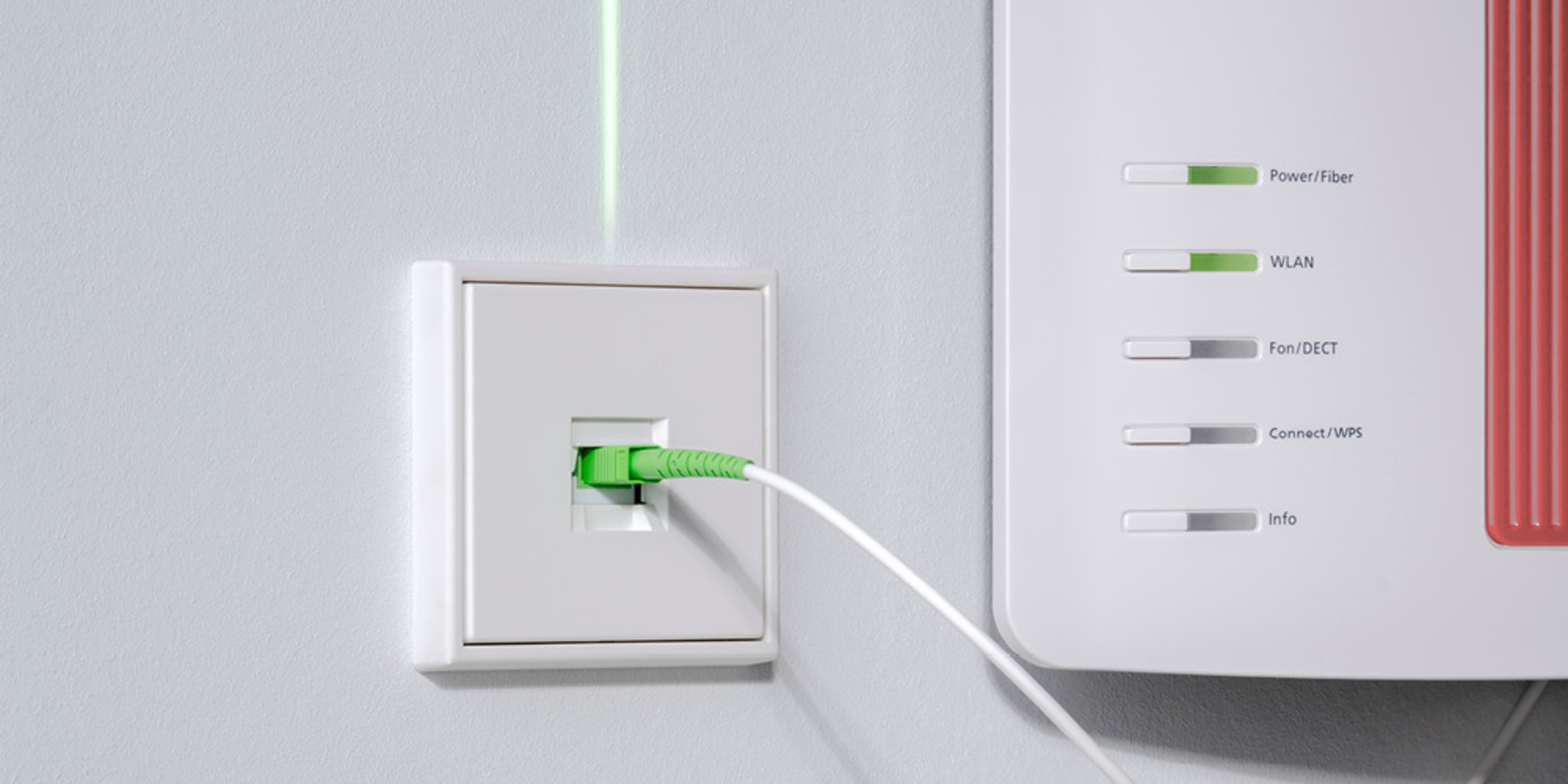 Die neuen Glasfaser-Anschlussdosen bei Elektro Laub GmbH in Bad König