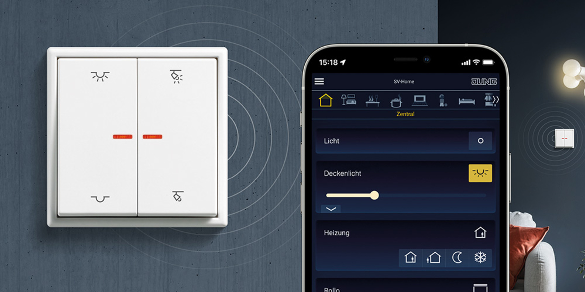 KNX RF Taster bei Elektro Laub GmbH in Bad König